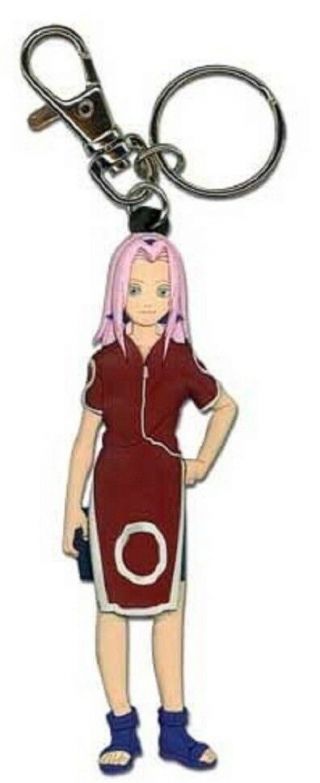 Naruto Shippuden Sakura Keychain Key Chain Anime Manga Official Licensed