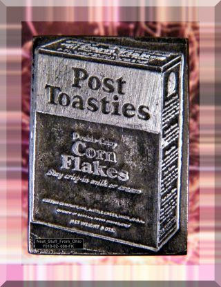 Post Toasties™ Corn Flakes - Letterpress Printer 