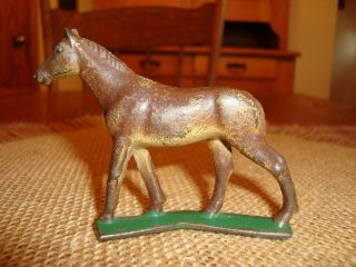 Vintage Cast Metal Horse 3