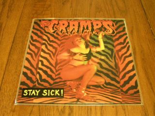 The Cramps - Stay Sick - Vengeance Records ‎orange Vinyl Reissue