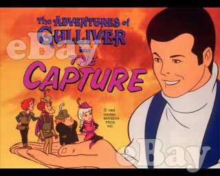 Rare Adventures Of Gulliver Cartoon Color Tv Photo Hanna Barbera Studios