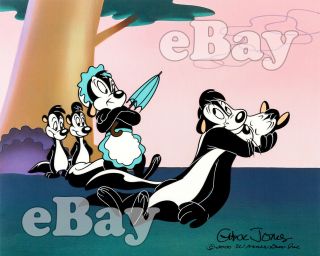 Rare Pepe Le Pew Cartoon Photo Warner Bros Animation Chuck Jones Looney Tunes