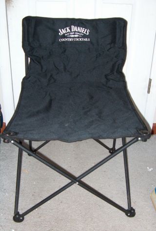 Jack Daniels Folding Chair W/carrying Pouch For Harley Davidson Event,  Beach