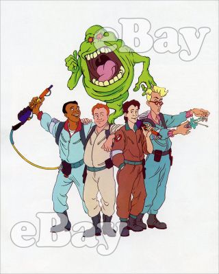Rare Slimer And The Real Ghostbusters Cartoon Color Tv Photo Saturday Am Toon