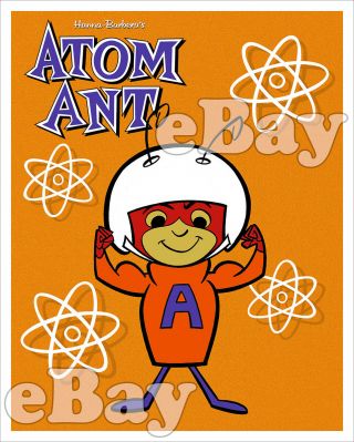 Rare Atom Ant Cartoon Color Tv Photo Hanna Barbera Studios