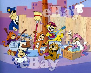Rare Top Cat Cartoon Color Tv Photo Hanna Barbera Studios Benny Choo Choo Brain