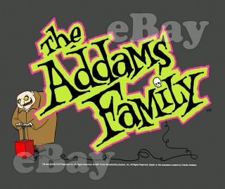 Rare Addams Family Cartoon Color Tv Photo Hanna Barbera Studios Uncle Fester