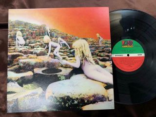 Led Zeppelin Houses Of The Holy Atlantic P - 10107a Stereo Japan Gatefold Lp