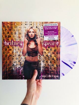 Rare Britney Spears - Oops.  I Did It Again Colored Vinyl Lp
