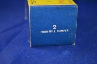 NOS/NIB 1961 Matchbox No.  2 - C Muir - Hill Dumper Still In It ' s Box 2