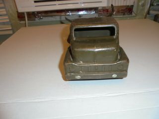 VINTAGE 1940 ' S STRUCTO STEEL ARMY TRUCK USA LIGHT TRUCK? 2