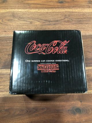 Coca Cola Stranger Things Limited Edition 1985 Collector’s Pack Coke In Hand