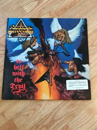 Stryper Isaiah 53:5 - To Hell With The Devil 1986 Enigma Metal Limited Lp