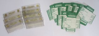 7 Quaker State Spot Check Service Record Holder With 70 Reminder Labels