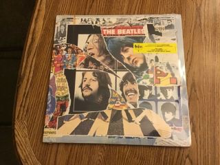 “the Beatles Anthology 3” Factory 3 Lp Set U.  S.  1997 W/ Hype Sticker