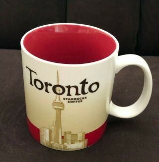 Starbucks Toronto Canada Coffee Mug Global City Icon Series 16 Oz 2011