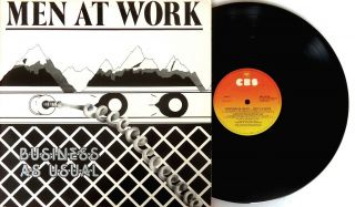 Men At Work ‎– Business As Usual LP 1981 CBS Australia ‎– SBP 237700 2