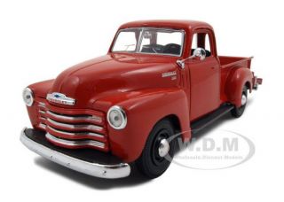 1950 Chevrolet 3100 Pickup Truck Omaha Orange 1:25 Model Car By Maisto 31952