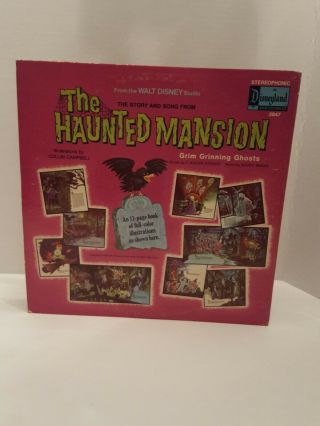 The Story and Song from Disney ' s The Haunted Mansion ST - 3947 3