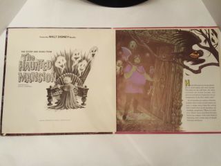 The Story and Song from Disney ' s The Haunted Mansion ST - 3947 4
