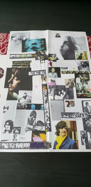 2 Beatles White Album Capitol SEBX 11841 Vinyl limited RARE Poster Record Double 5