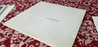 2 Beatles White Album Capitol SEBX 11841 Vinyl limited RARE Poster Record Double 6