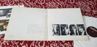 2 Beatles White Album Capitol SEBX 11841 Vinyl limited RARE Poster Record Double 8