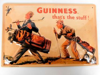 Guinness Metal Tin Sign " Guinness That 