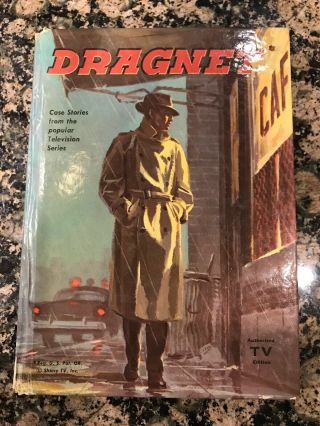 Dragnet Comic Like Book,  1957,  Case Stories From The T.  V.  Series