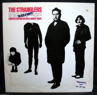 The Stranglers - Rare Promotional Black And White Album - Colored Vinyl - Punk Rock