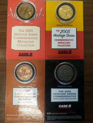 Case Ih 2005 Heritage Series Commemorative Medallion 1 - 4,