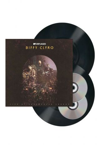 Biffy Clyro “mtv Unplugged Live” 2 X 180g Vinyl Lp/cd/dvd & Art Print -