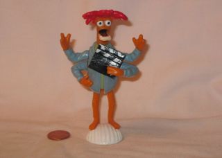 Muppets Pepe Prawn The Director Pvc Figure; By Jack In The Box