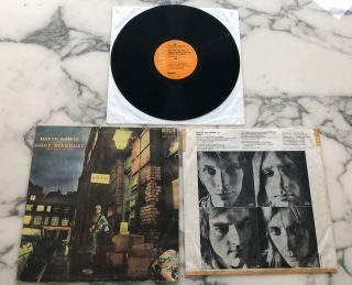 David Bowie - Ziggy Stardust Original1972 Vinyl Lp Vg/vg/g With Rare Inner