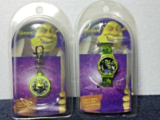 Shrek - 1st Movie - Digital Watch & Digital Keychain - -