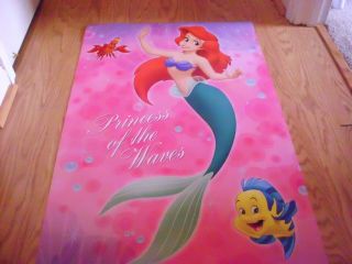 Disney The Little Mermaid Ariel Princess Of The Waves Poster 22x34