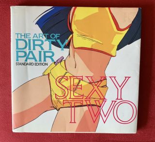 Dirty Pair: Sexy Two,  Illustration Art Book Anime (1986,  Paperback) (oop/rare)