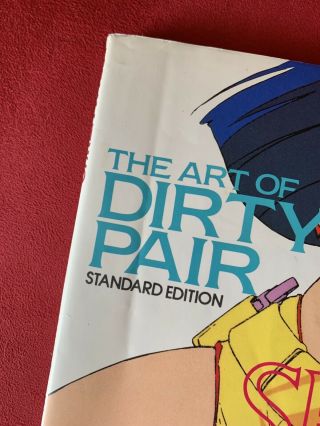 Dirty Pair: Sexy Two,  Illustration Art Book Anime (1986,  Paperback) (OOP/Rare) 7