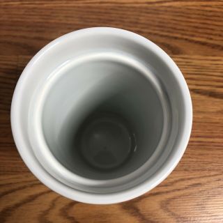 Starbucks White 12 oz Coffee Mug Travel Tumbler 2016 Ceramic 5