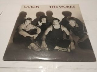Vintage 1984 Queen The Work Vinyl With Inner Sleeve
