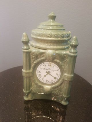 Vintage Marshall Field & Co Chicago Cookie Jar Of Famous Clock