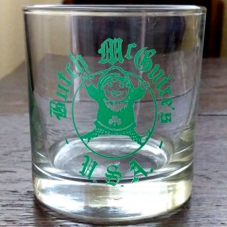 Butch Mcguires Rocks Glass Vtg Chicago Il Cocktail Cup Irish Pub Tavern Libbey
