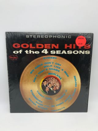 Golden Hits Of The 4 Seasons - Vj Sr1065 Ultra Rare Stereo 1st Pressing Shrink