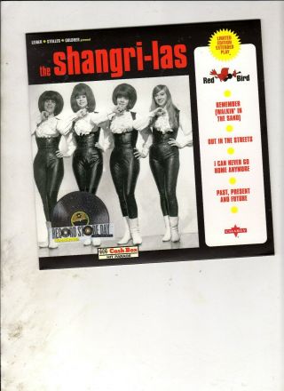 Shangri Las Remember Walkin In The Sand 7 " Ep W/ps 60s Girl Pop Rsd 2013
