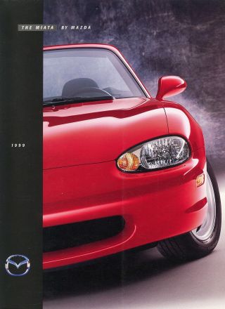 1999 Mazda Miata Dealer Sales Brochure -