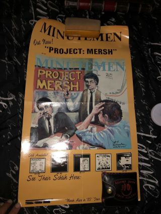 The Minutemen Poster Project Mersh Black Flag Mike Watt Punk