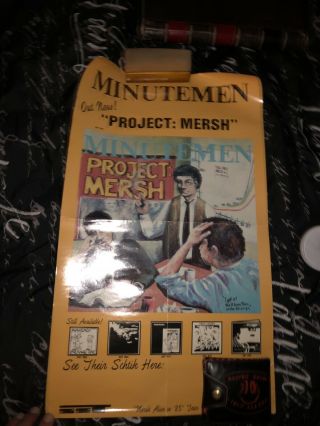 The Minutemen Poster Project Mersh Black Flag Mike Watt Punk 2