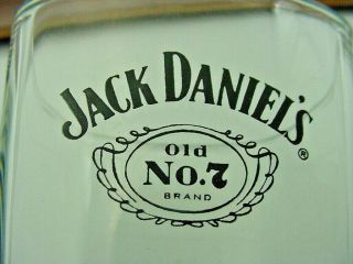 Vintage Jack Daniel ' s Old No.  7 Whiskey Rocks Glasses Set of 4 5