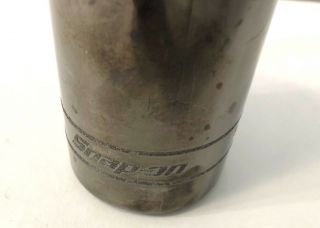 Vintage Snap - On Tool ' s Beer Mug Stein Chrome 9/16 Socket Glass Mug 2