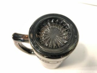 Vintage Snap - On Tool ' s Beer Mug Stein Chrome 9/16 Socket Glass Mug 5